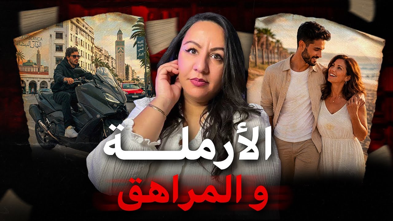 قصة صادمة😱علاقة غرامية بين أرملة⁉️و مراهق شاب سالات بكارثــة⚠️