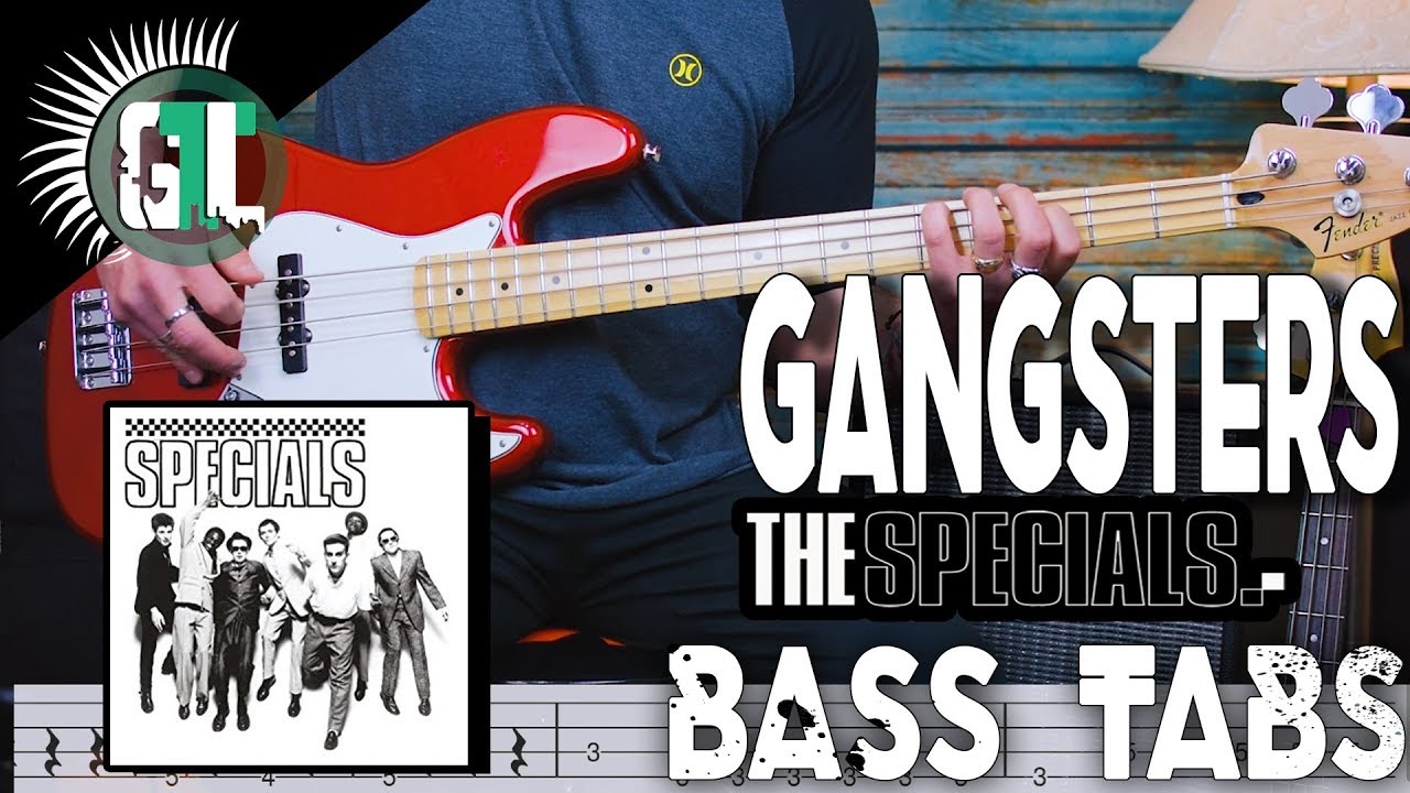 The Specials - Gangsters | Bass Cover With Tabs in the Video