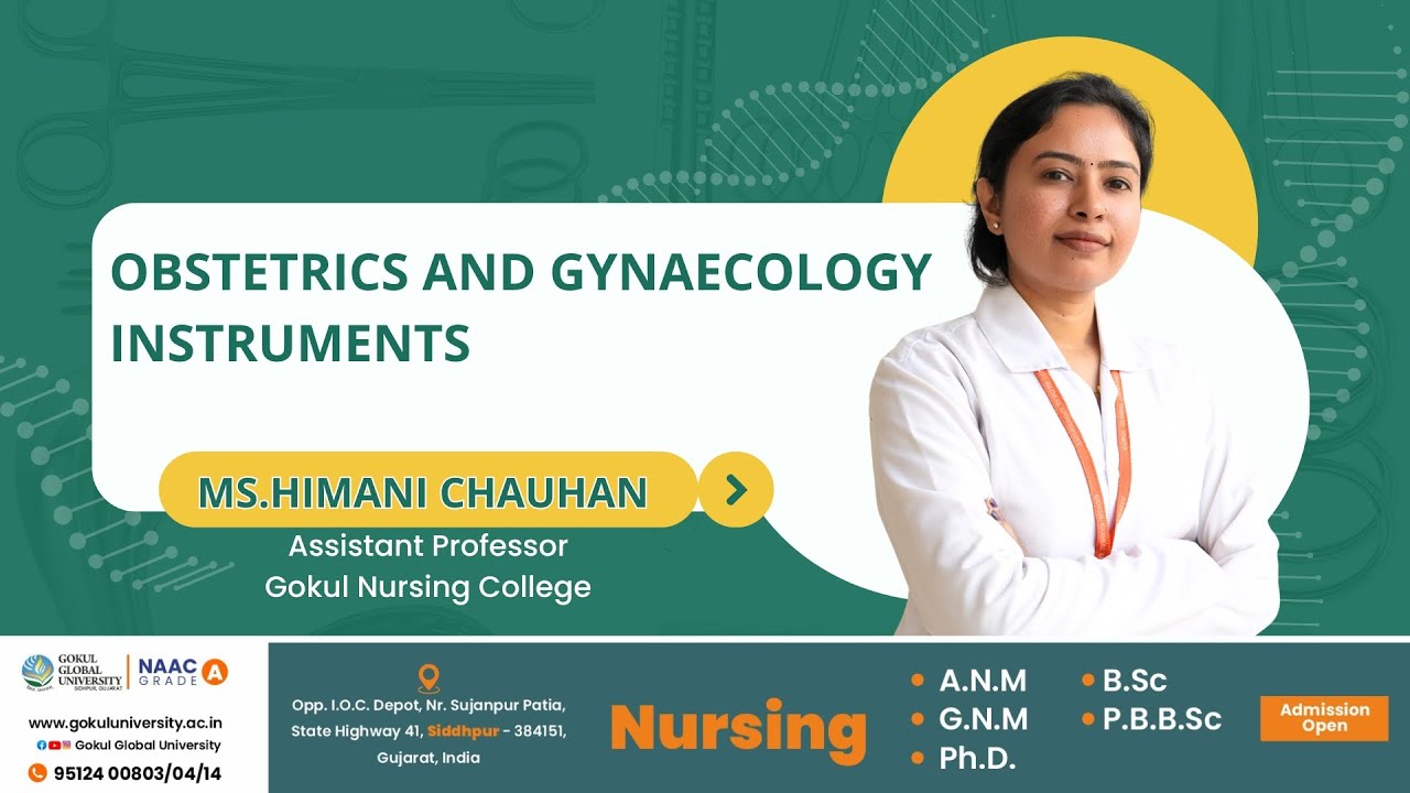 Инструменты для акушерства и гинекологии - Колледж сестринского дела Гокула