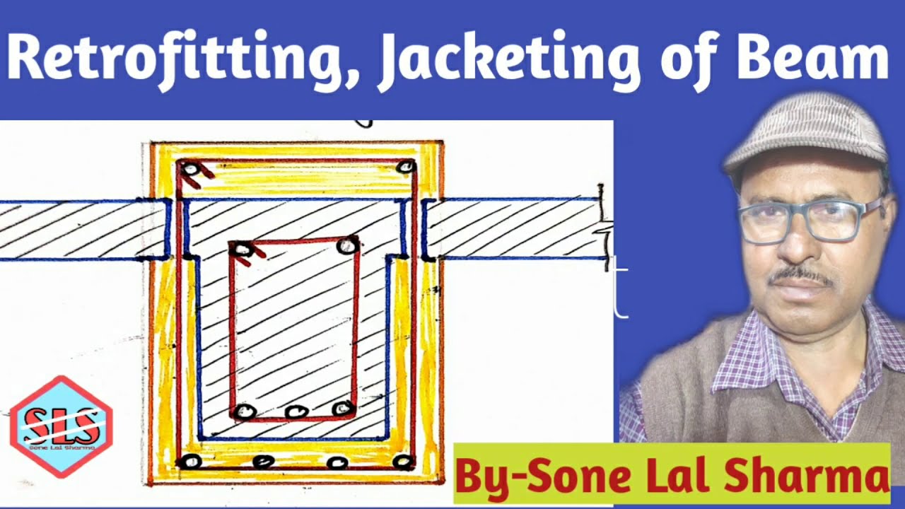 Jacketing of beam or Retrofitting of beam