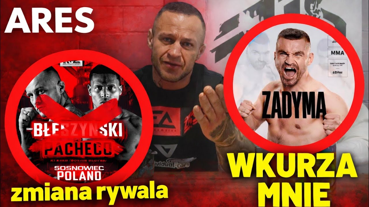 ADRIAN ARES BŁESZYŃSKI SZCZERZE O ZADYMIE! KULISY MAIN EVENTU NA RFA