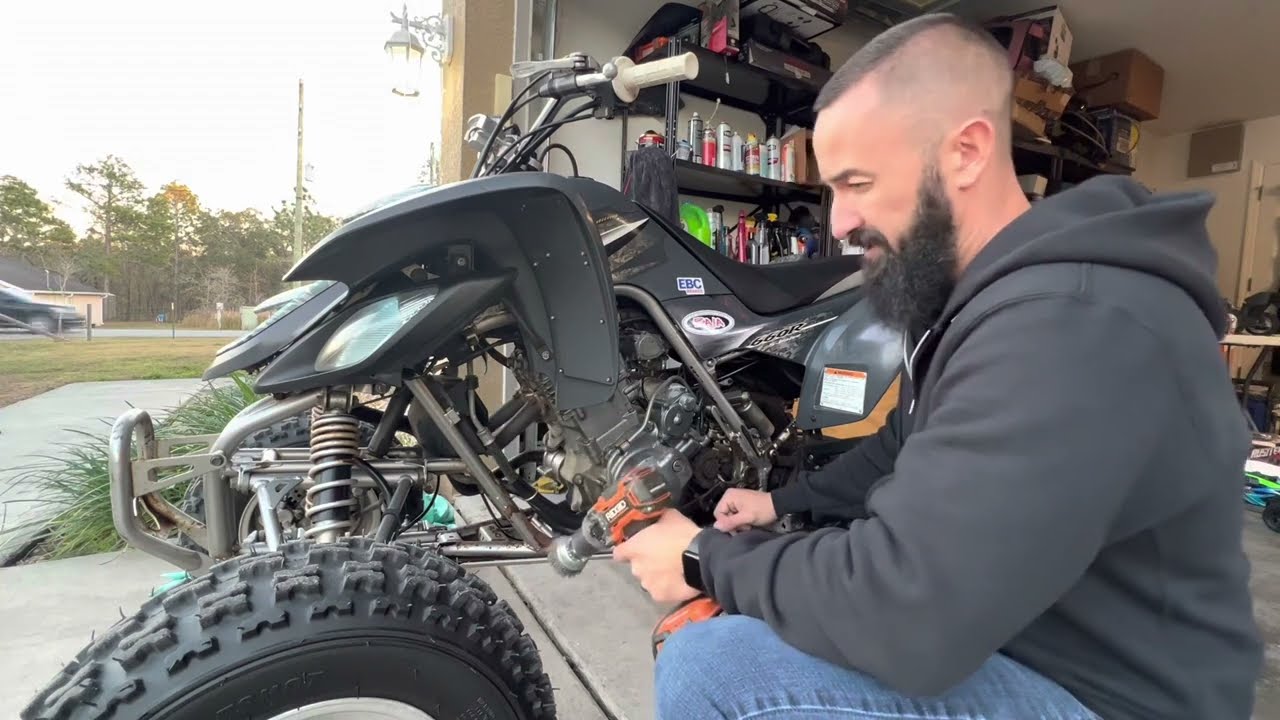 Atv Frame Touch up and Paint