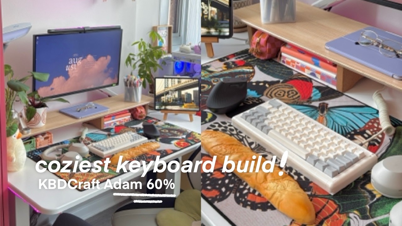 cozy lego keyboard build ⌨️✮⋆˙ | KBDCraft Adam 60% mechanical keyboard