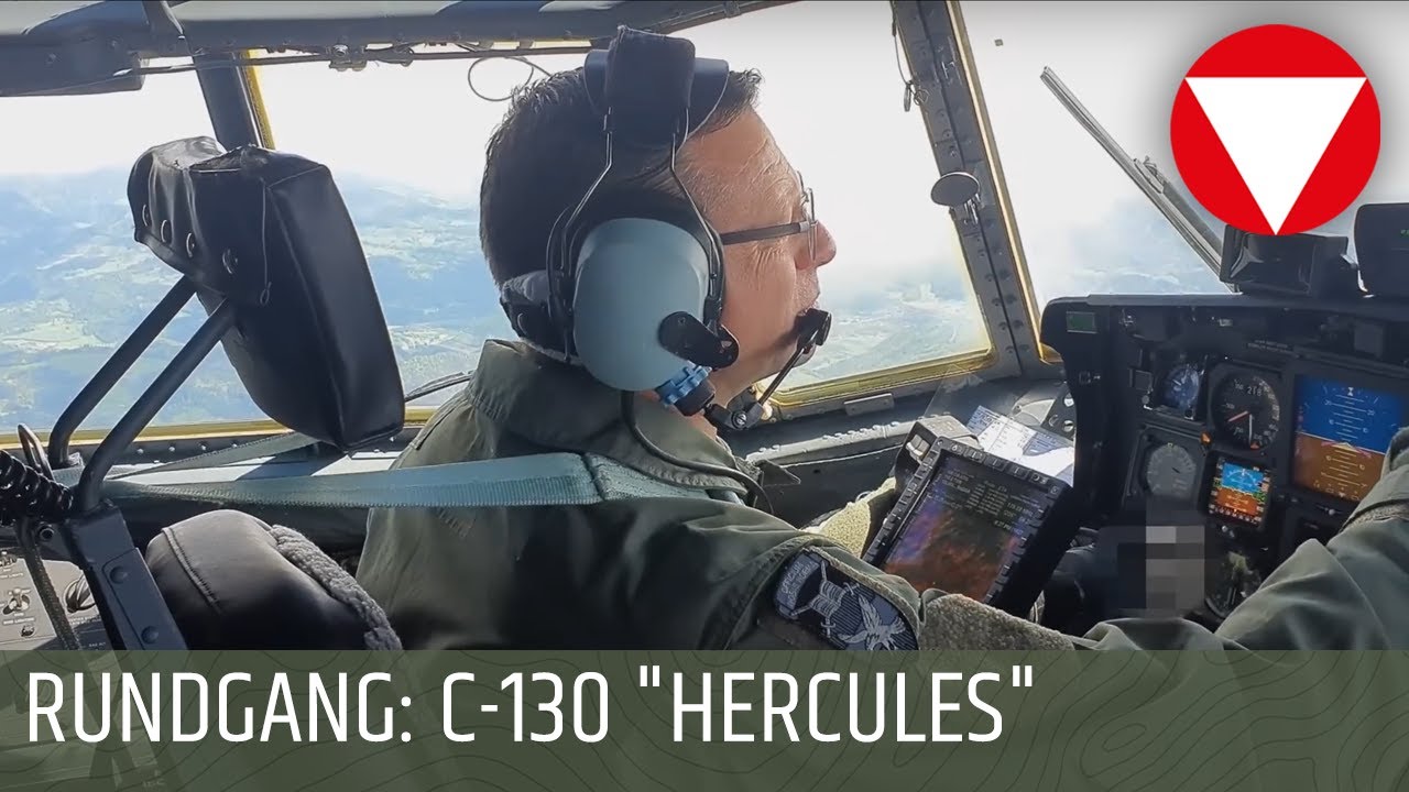 Rundgang um die C-130 
