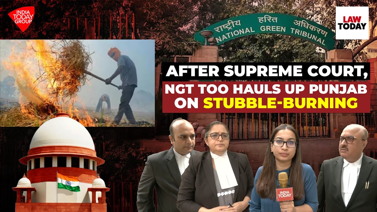 After Supreme Court, NGT too hauls up Punjab on stubble-burning | Law Today