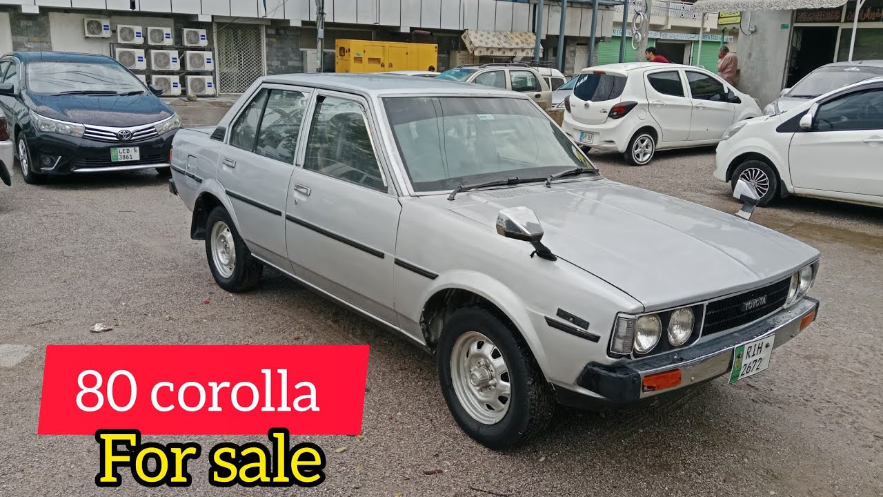 Toyota corolla 1980 model car for sale ll used cars for sale