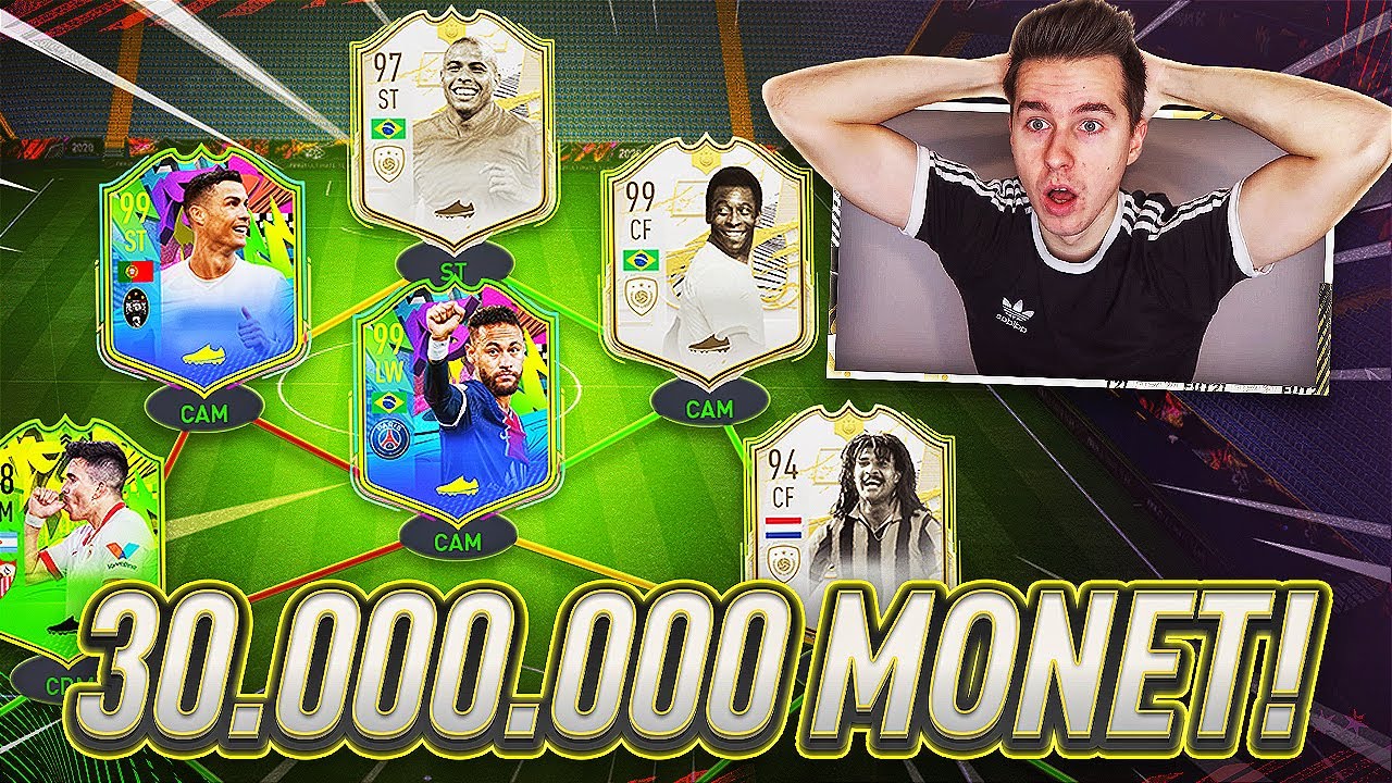 NAJLEPSZY MOŻLIWY SKŁAD W FIFIE 21 i MÓJ OSTATECZNY ULTIMATE TEAM!