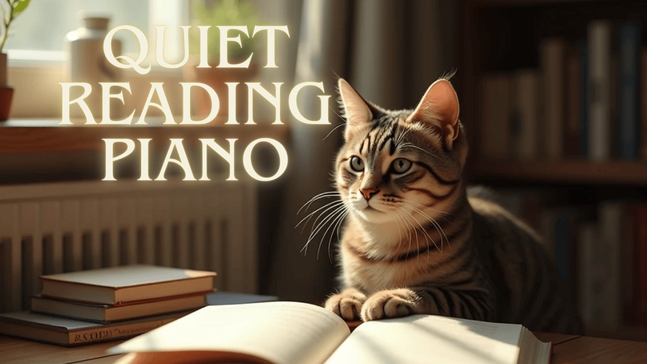 Quiet Reading Piano – Calm and Melancholic Background Music