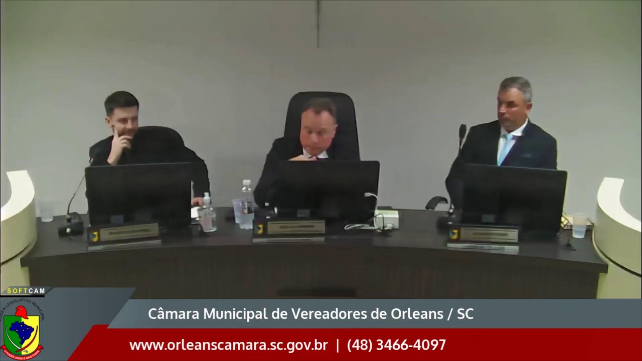 Sessão Ordinária 10/11/2025 - Câmara de Vereadores de Orleans