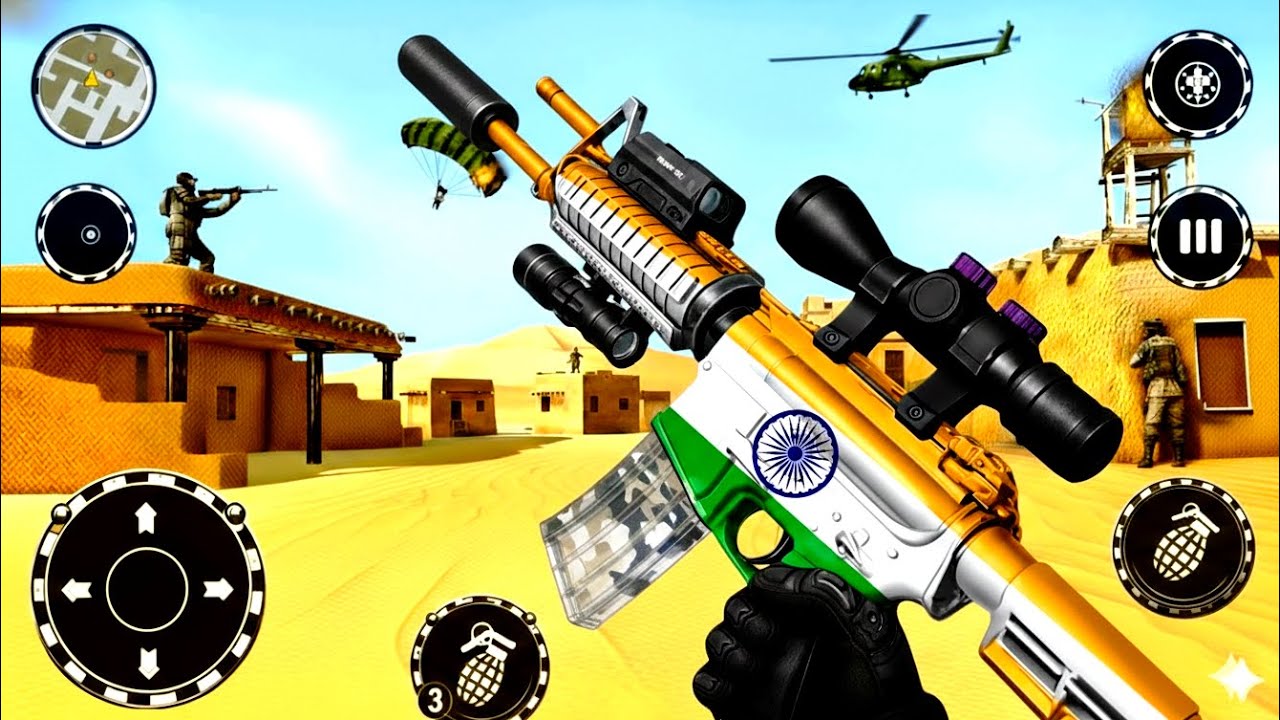 FPS Robot Shooter Strike Anti-Terrorist Shooting Android GamePlay 