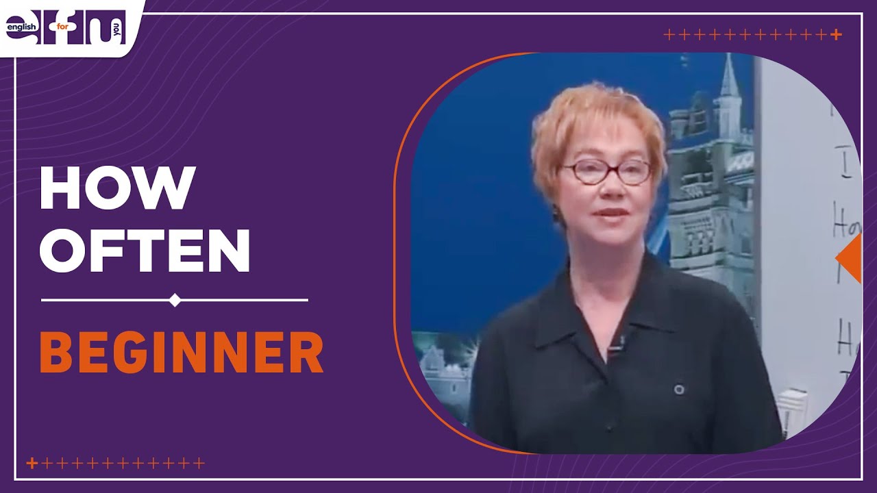 Let's Start English 60 - Lesson 9 / How Often | Beginner Levels