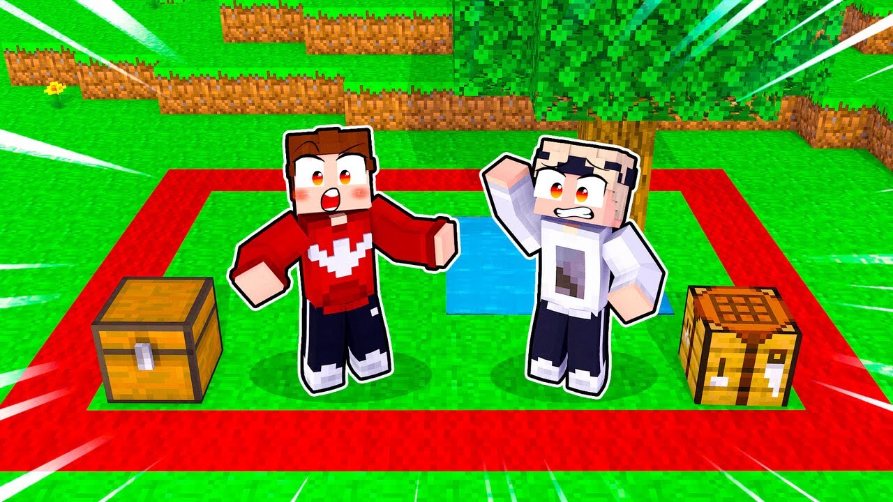 DER LETZTE IM QUADRAT GEWINNT in Minecraft!