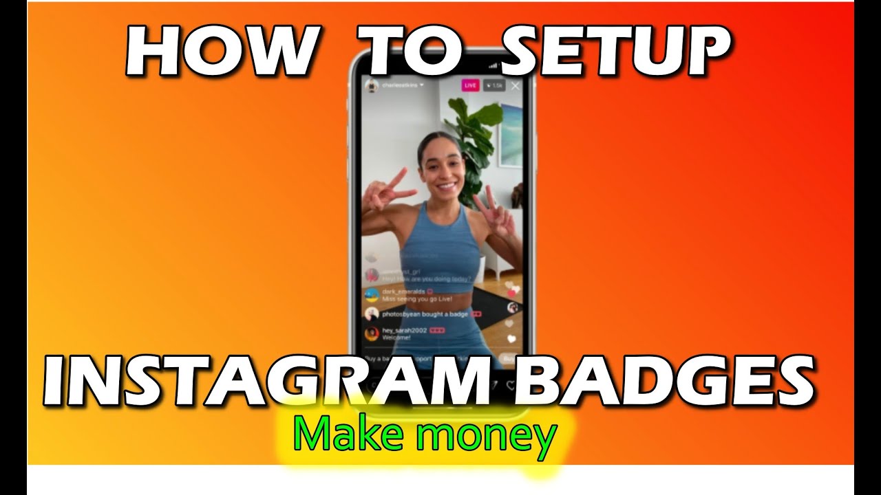 How To Setup INSTAGRAM BADGES LIVE | Make Money on Instagram | DNVlogsLife