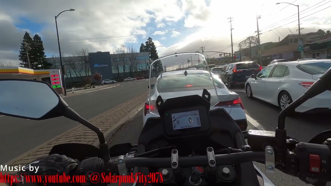 2025 Honda Transalp 750 - Chill Weekend Ride to Mt. Diablo with Music