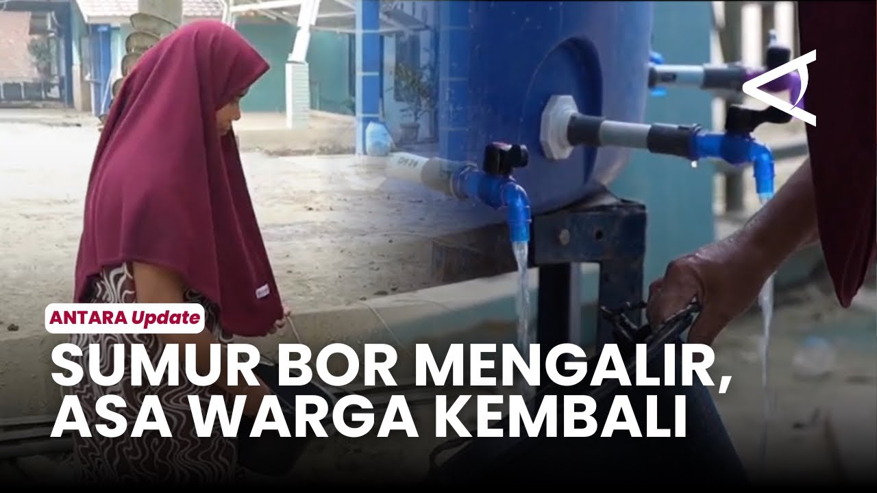 Sumur Bor Bantuan PU Pulihkan Akses Air Bersih Warga Aceh Tamiang Pascabanjir