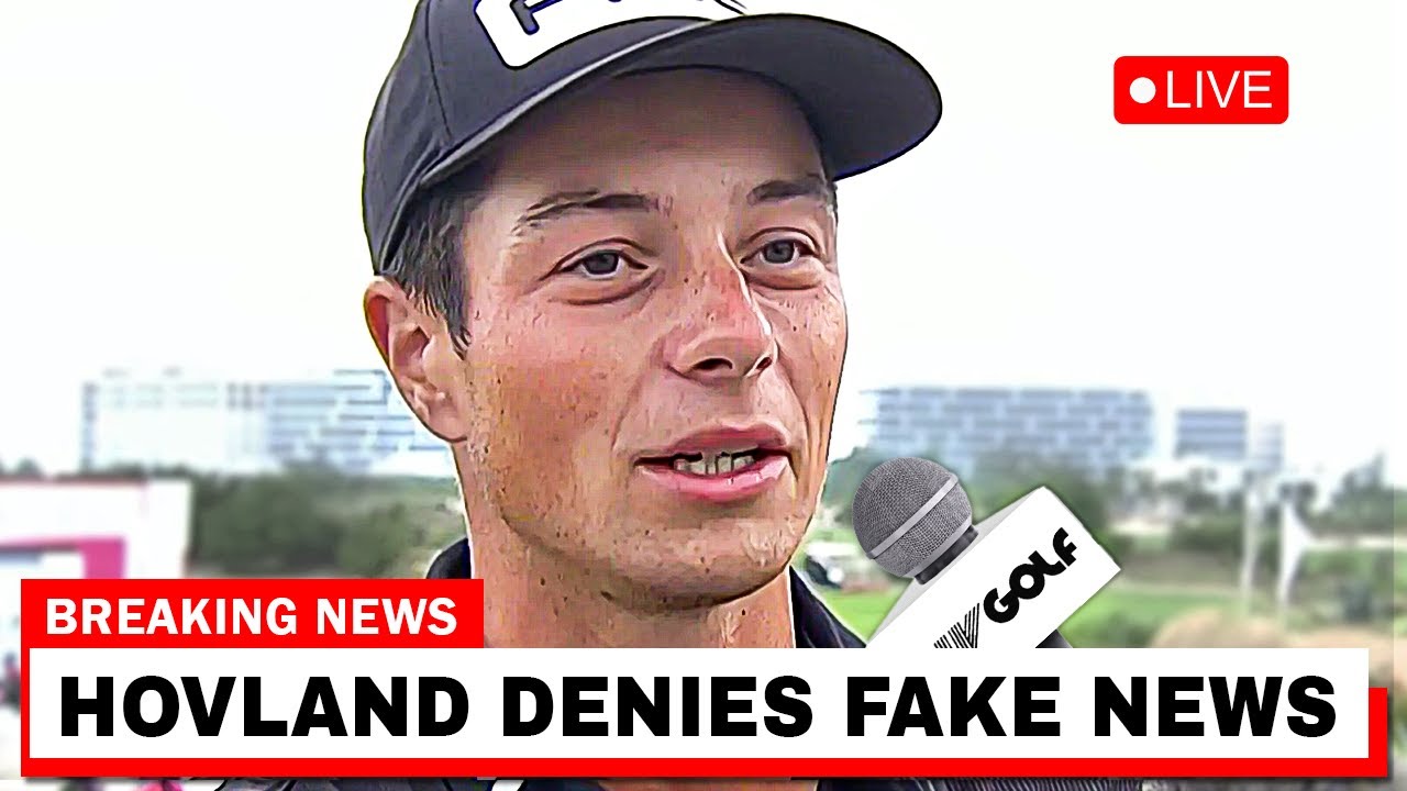 PGA SUPERSTAR Viktor HOVLAND DENIES LIV GOLF RUMORS