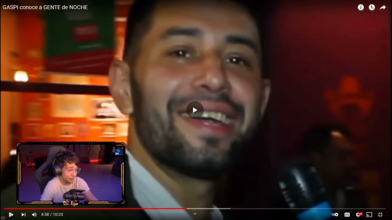 DRIGO REACCIONA A GASPI conoce GENTE de NOCHE