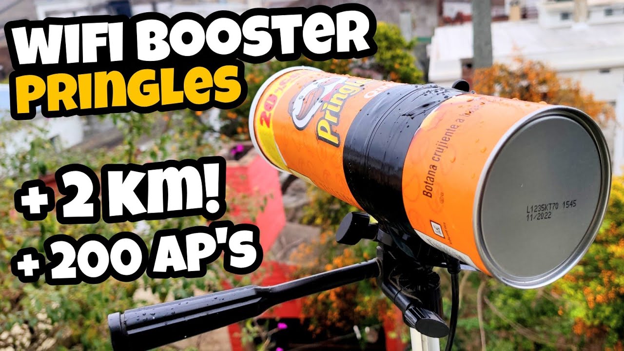 🔥Я СДЕЛАЛ СУПЕРМОЩНУЮ АНТЕННУ WIFI ИЗ ГОРШОЧКА Pringles!!!👈🏻😲