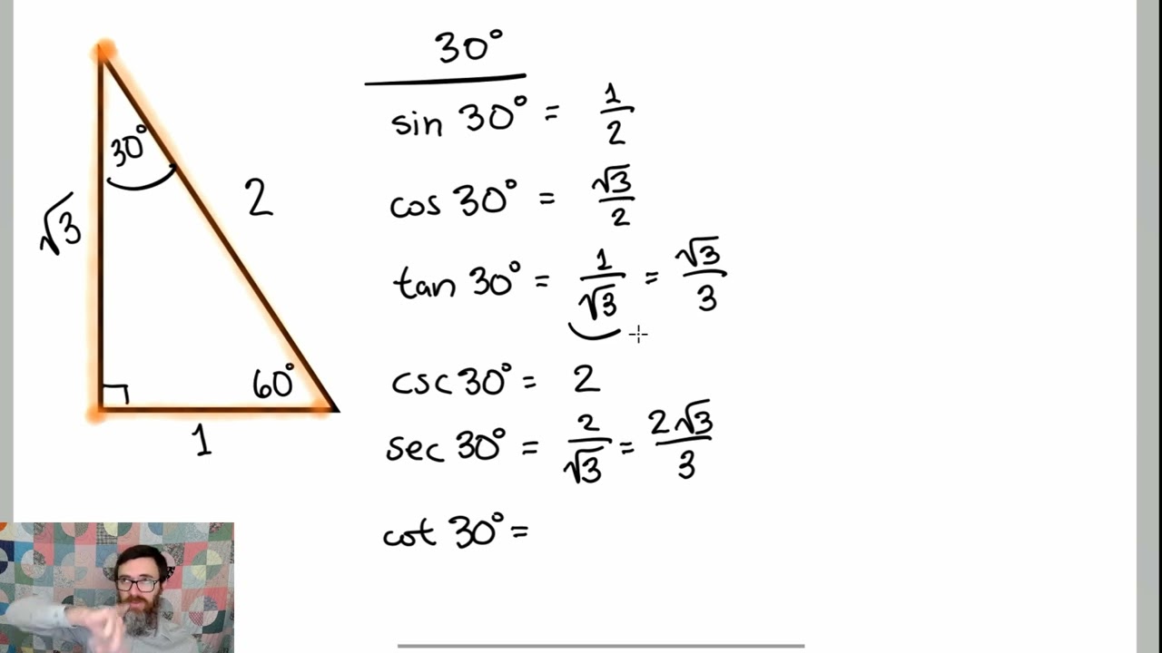 Trigonometry - Trig Functions of Acute Angles - Part 3