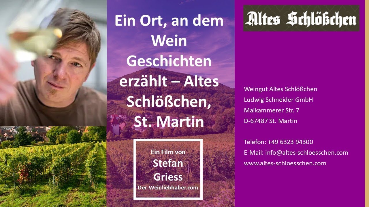 Ein Ort, an dem Wein Geschichten erzählt – Altes Schlößchen, St. Martin