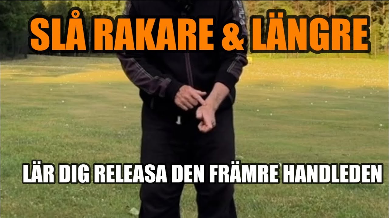 Sluta dra och b&ouml;rja releasa/kasta med den fr&auml;mre handen&hellip;