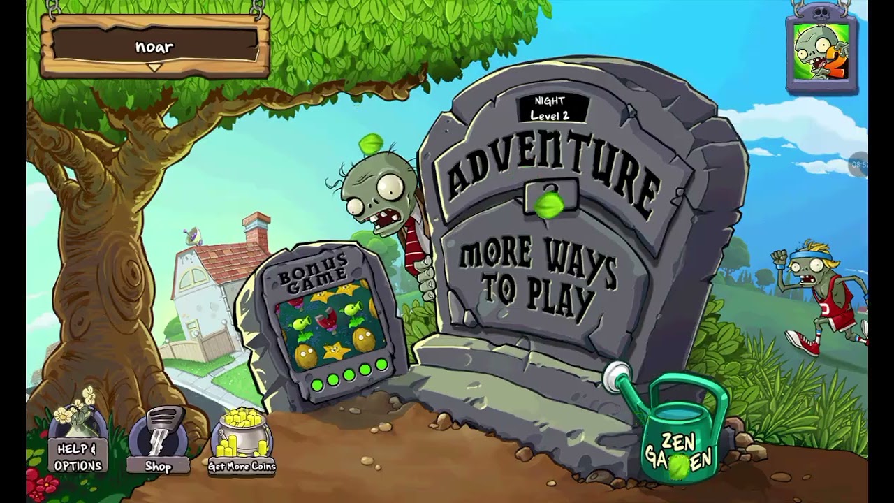 Pvz survail and zen garden #pvz #zen garden