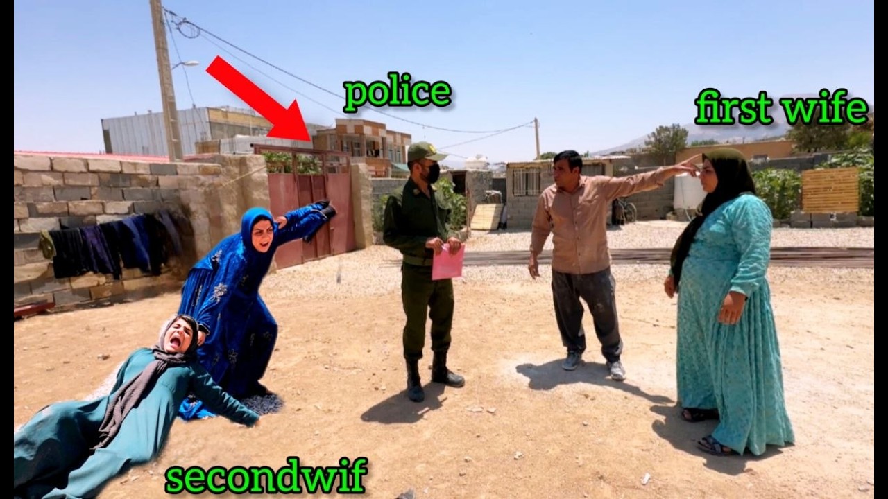 The Plaster Master Starts at Reza's House, but the Second Wife's Rage Brings the Police!