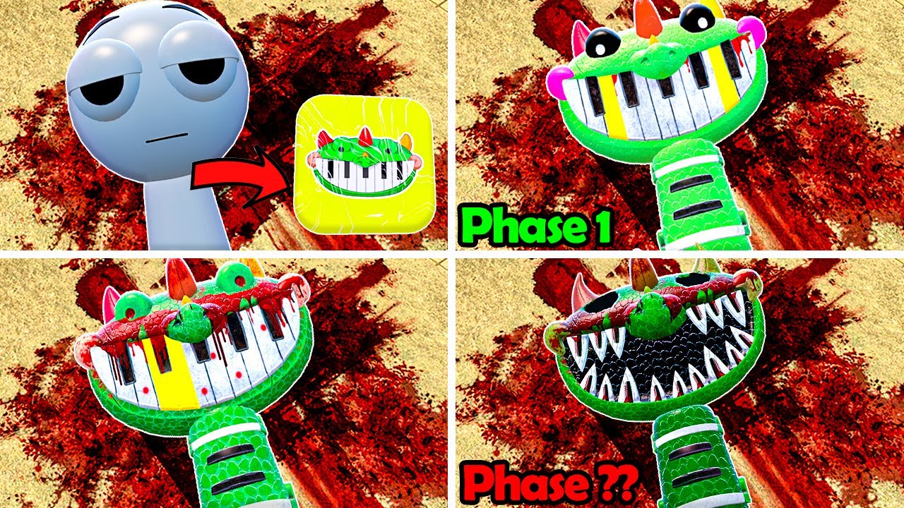 NEW UPDATE SPRUNKI PIANOSAURUS POPPY PLAYTIME 4 PHASE SONG TORTURE In Garry`s Mod!
