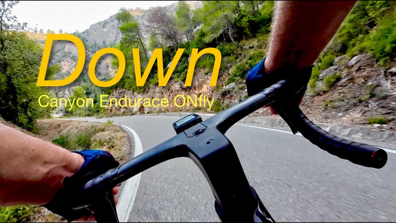 Canyon Endurace ONfly - Descending