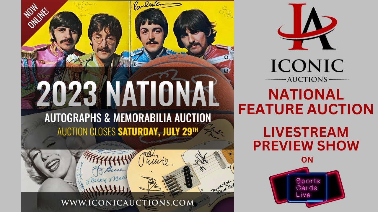 Iconic Auctions Live | 2023 National Feature Auction Showcase | July 21 2023