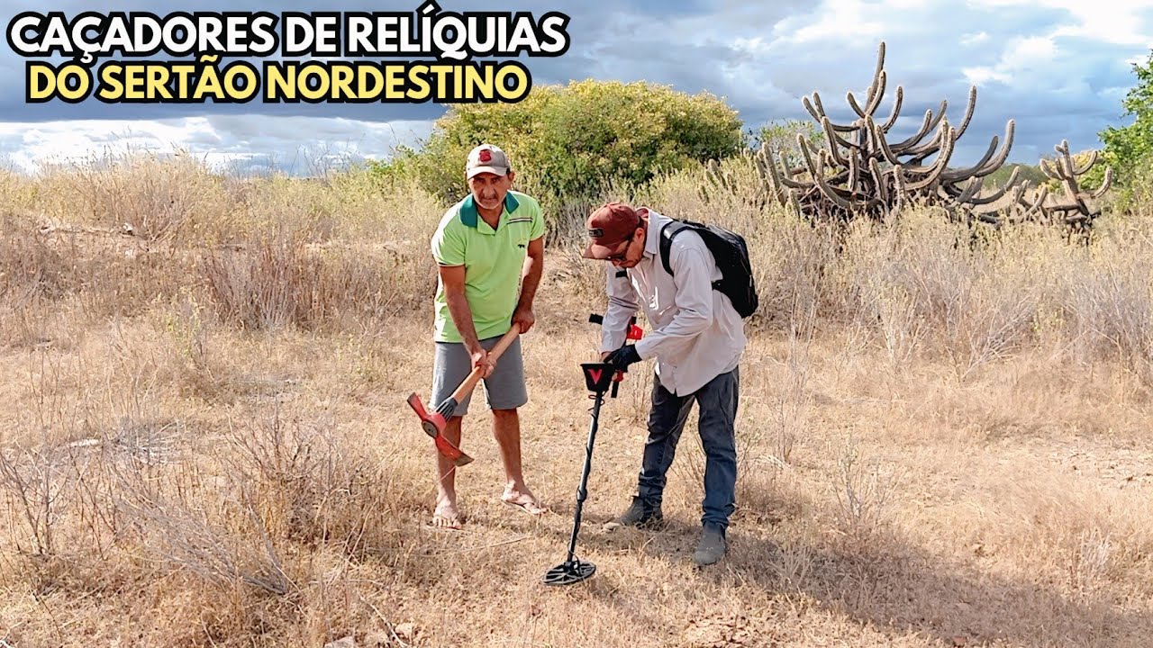 RELÍQUIAS do SERTÃO🌵| Descobrindo Tesouros Escondidos com Detector de Metais
