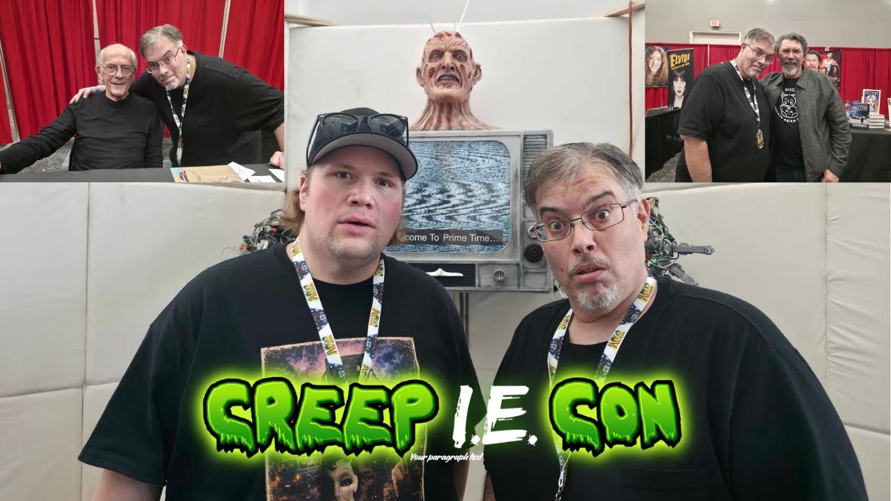 Конвенция ужасов CreepIEcon 2026 с Лу Даймондом Филлипсом и Coolduder!!