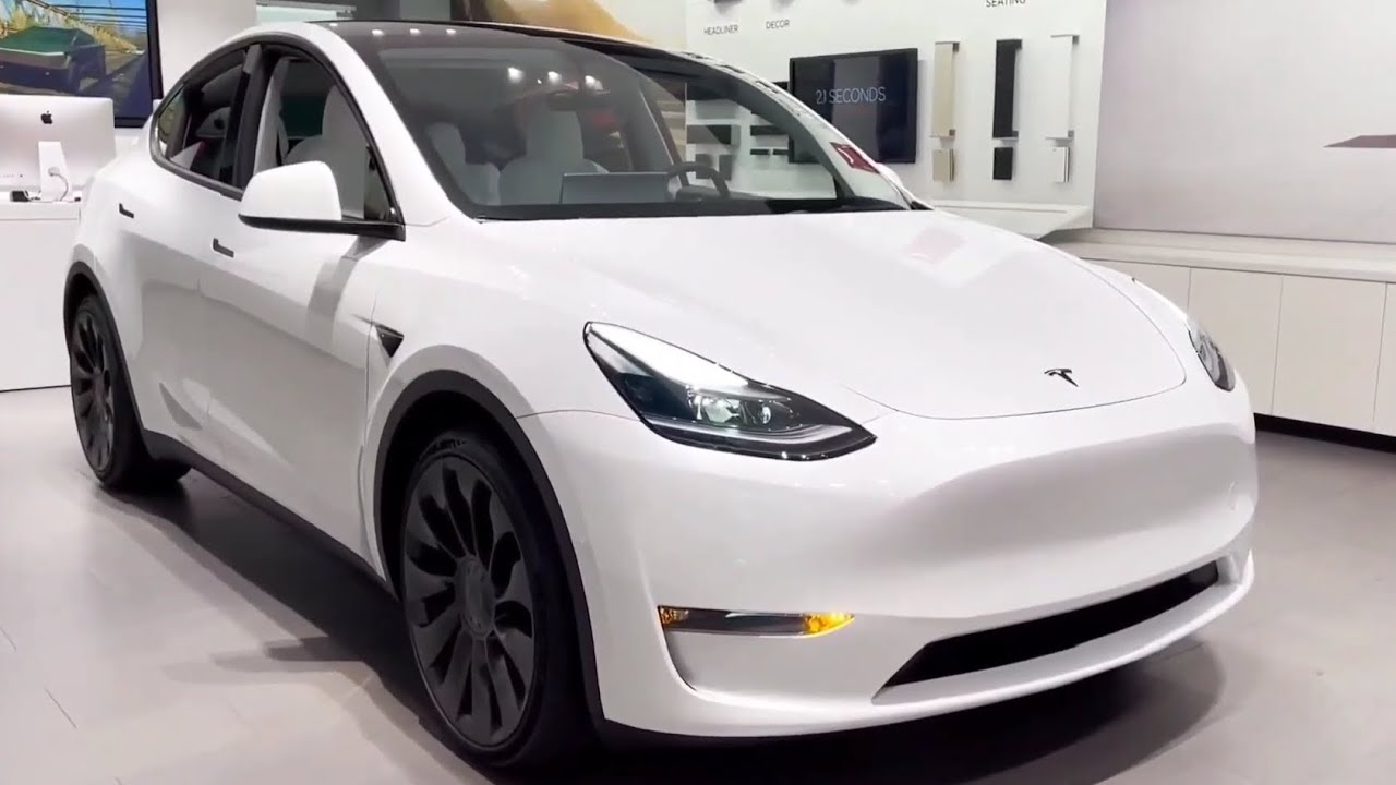 Tesla - EV Automotive Company Tesla Model Y - Compact Electric SUV Walkaround