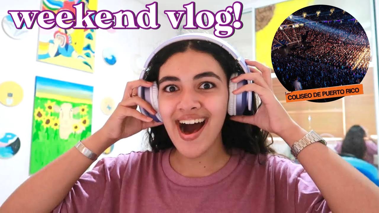 weekend vlog | concierto, haul, escuchando el nuevo album de taylor swift