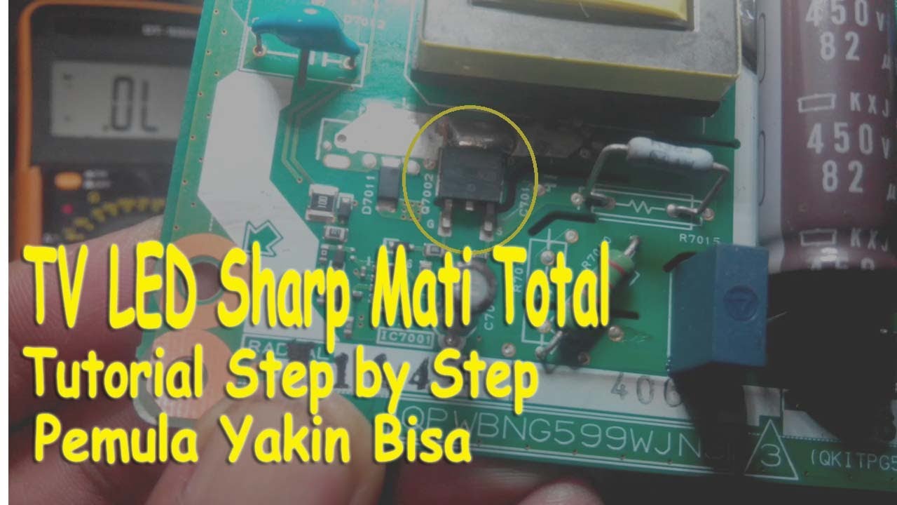 TV LED Sharp LC-24LE170l Mati Total.