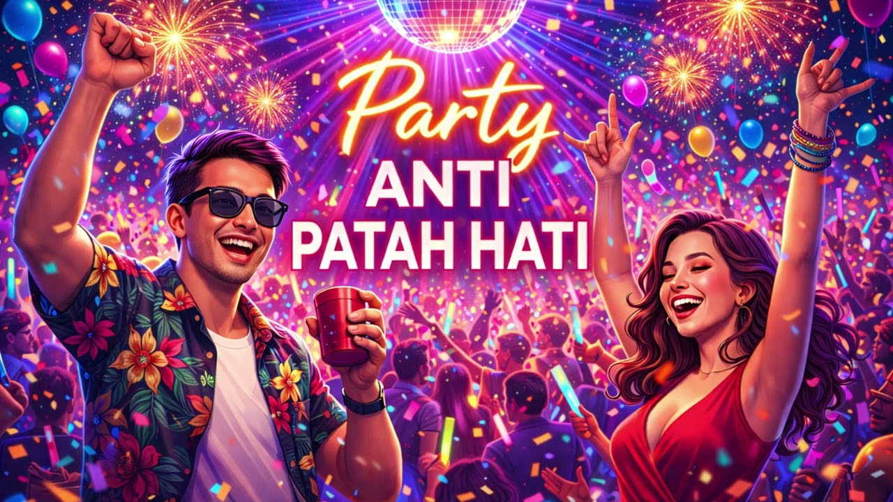 EMZED - PARTY ANTI PATAH HATI (OFFICIAL AUDIO MUSIC AI)