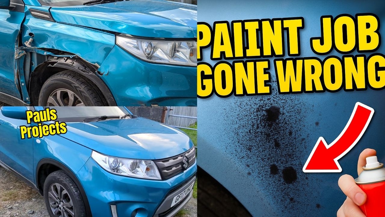 Damaged 2017 Suzuki Vitara front end repair part 2