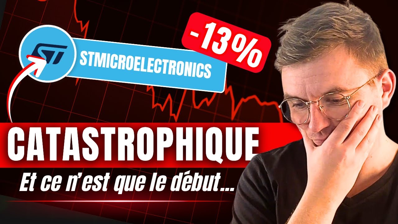 ACTION STMICROELECTRONICS : La Daube du CAC40 (et je te montre pourquoi)