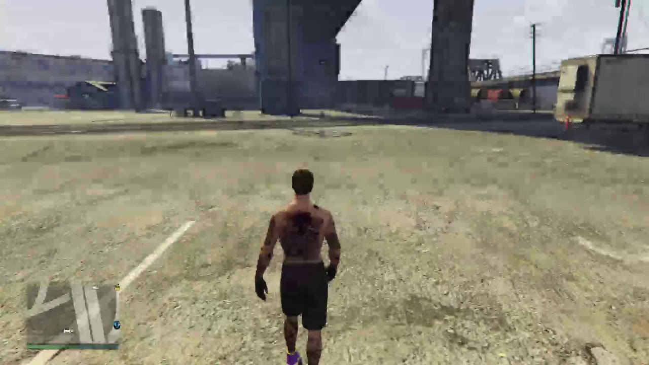 Grand theft auto V gameplay