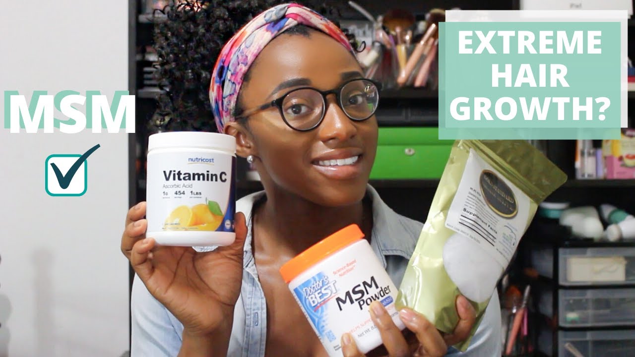 Как использовать МСМ для экстремального роста волос | Почему МСМ способствует росту волос