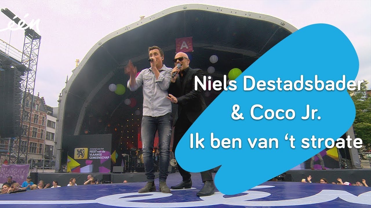 Niels Destadsbader & Coco Jr. - Ik ben van 't stroate