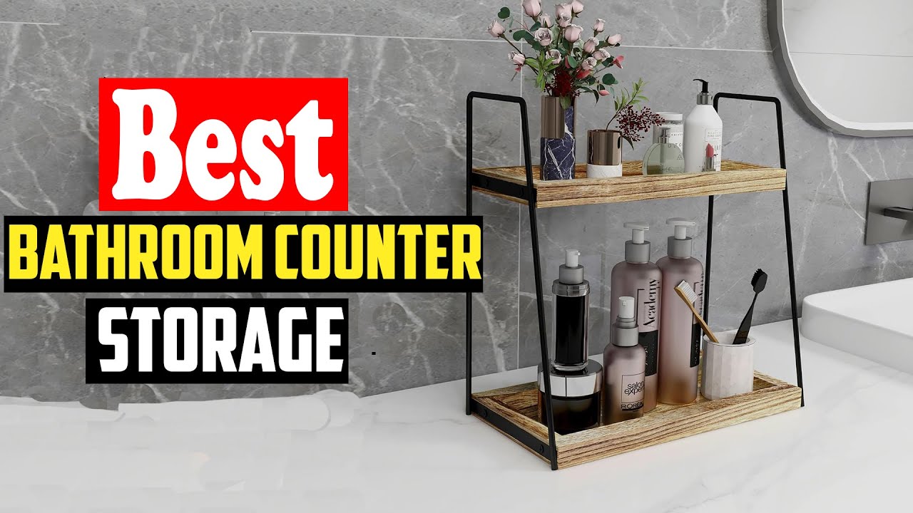 ✅Top 10 Best Bathroom Counter Storage For 2024