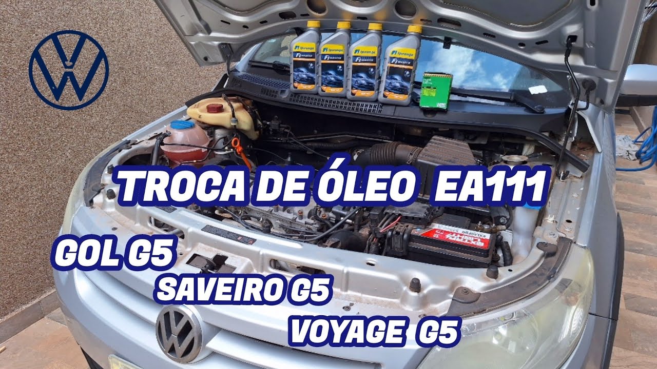 🔴ÓLEO CORRETO MOTOR EA111 GOL G5 SAVEIRO G5 VOYAGE G5 FOX G5