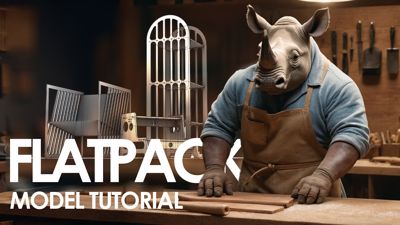 3 крутых дизайна плоской мебели, которые вы можете смоделировать!