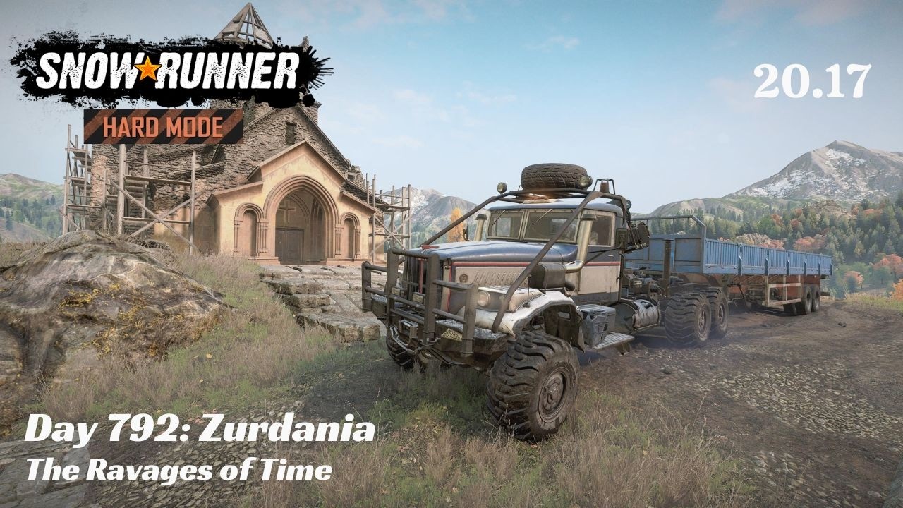 SnowRunner Hard Mode - R20 E17 - The Ravages of Time