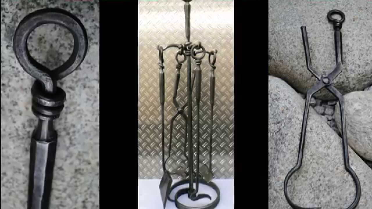 Feuerbesteck schmieden - Forging Fireplace Set -  Blacksmithing craft