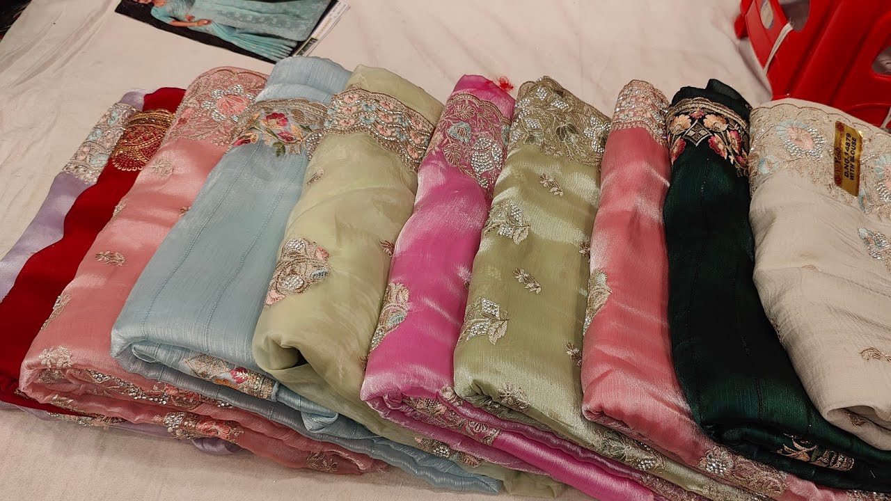 @PURNIMA SAREE অরজিনাল ইন্ডিয়ান ডিজাইনার জি-মেচু পার্টি শাড়ি পাইকারি দামে,Beautiful party saree...