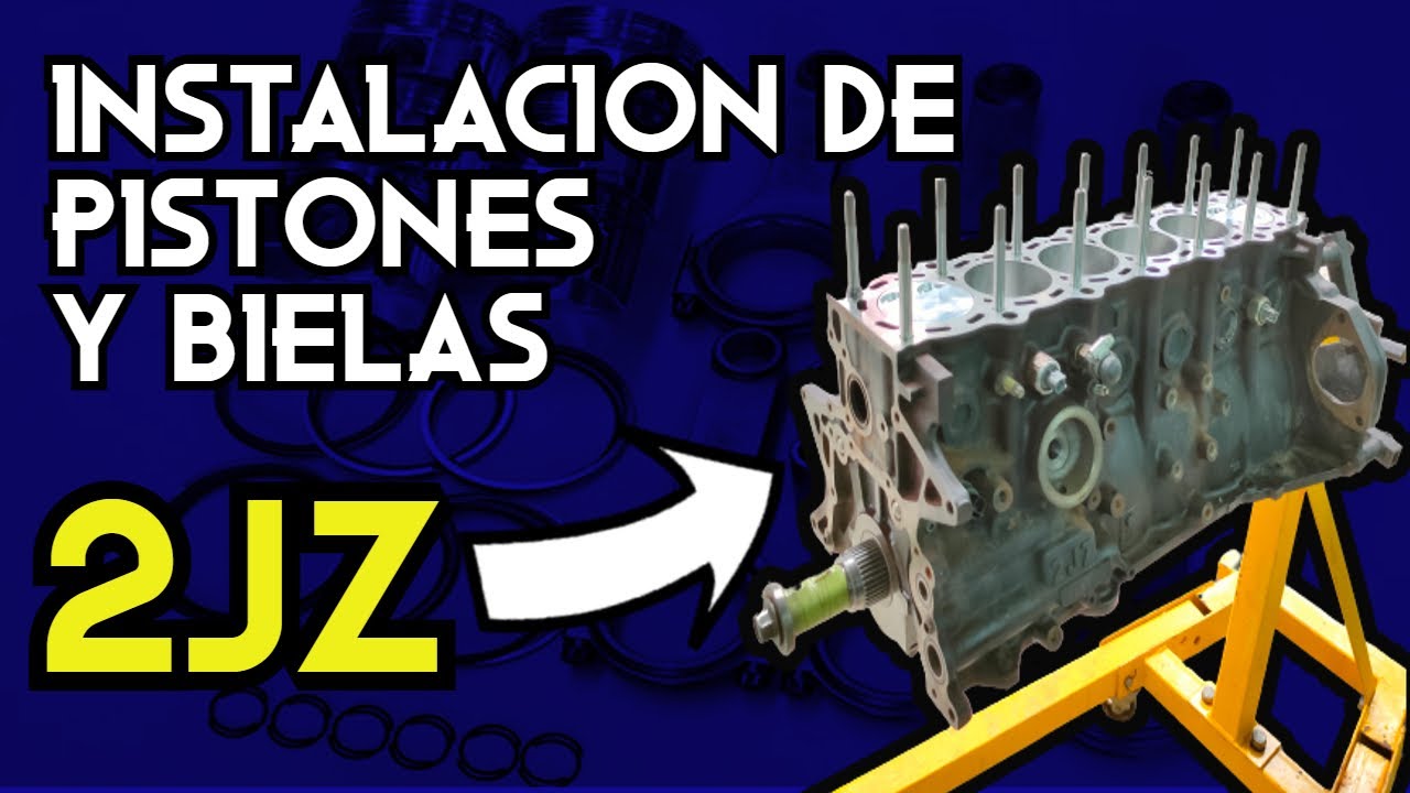 PISTONES Y BIELAS para el 2JZ! 🤯 COMO ARMAR un MOTOR Toyota 2JZ | Parte 2