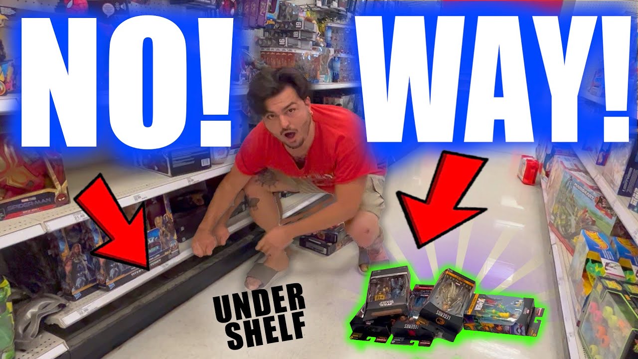 СКРЫТЫЕ ЛЕГЕНДЫ MARVEL НАЙДЕНЫ ПОД ПОЛКОЙ Target! ФИГУРКИ Toy Hunting