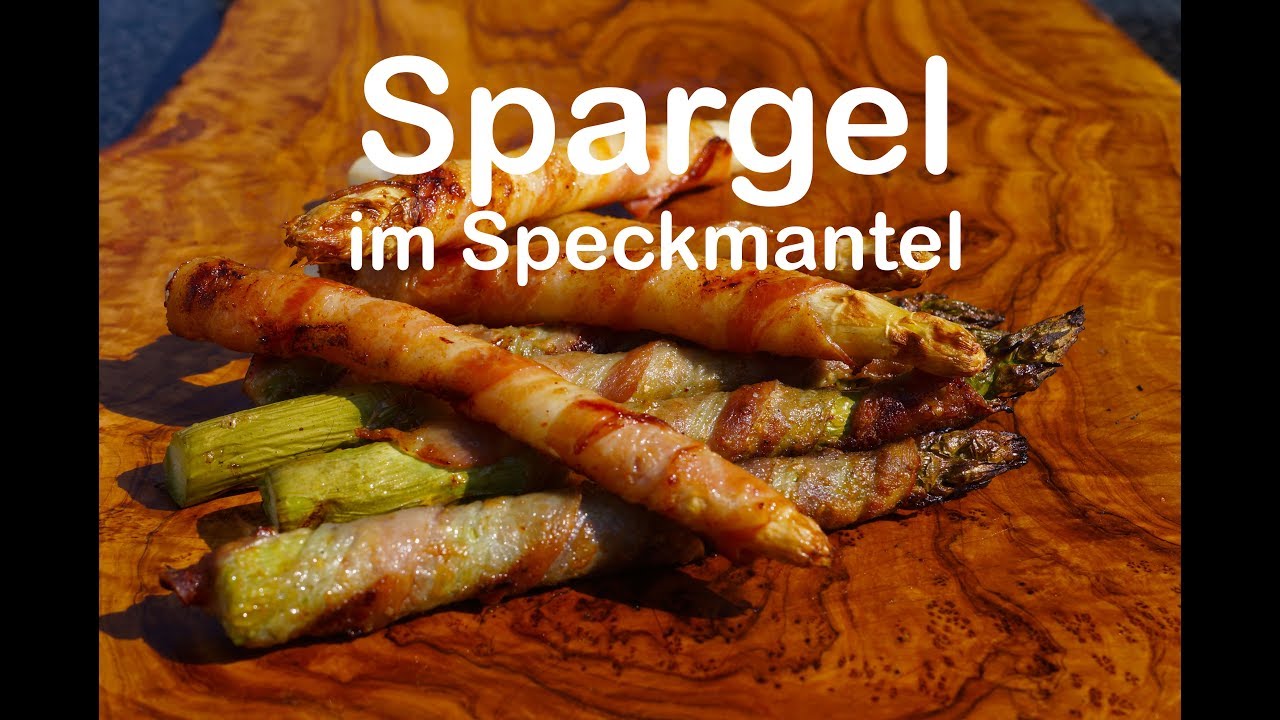 Spargel im Speckmantel